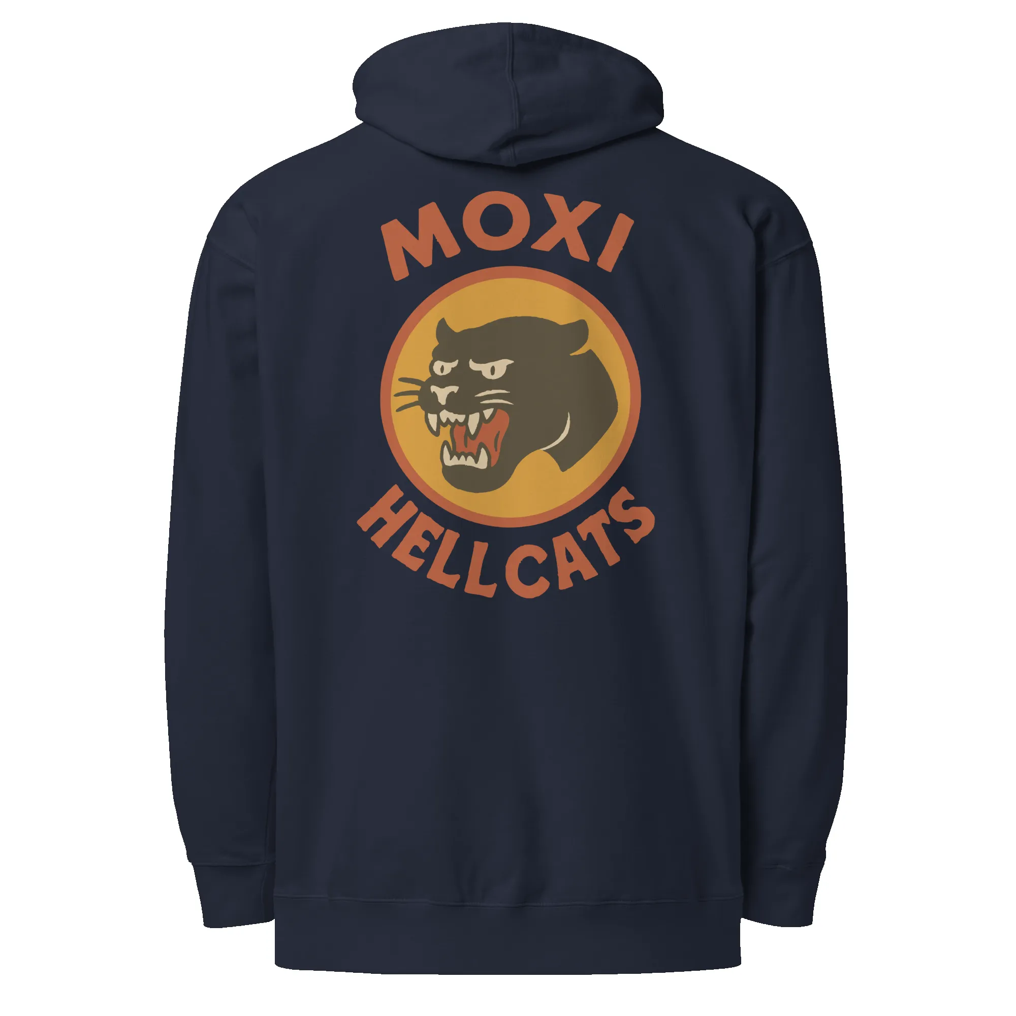Moxi Hellcats Lightweight Hoodie – Back Graphic sold by Moxi Skates product image thumbnail 4