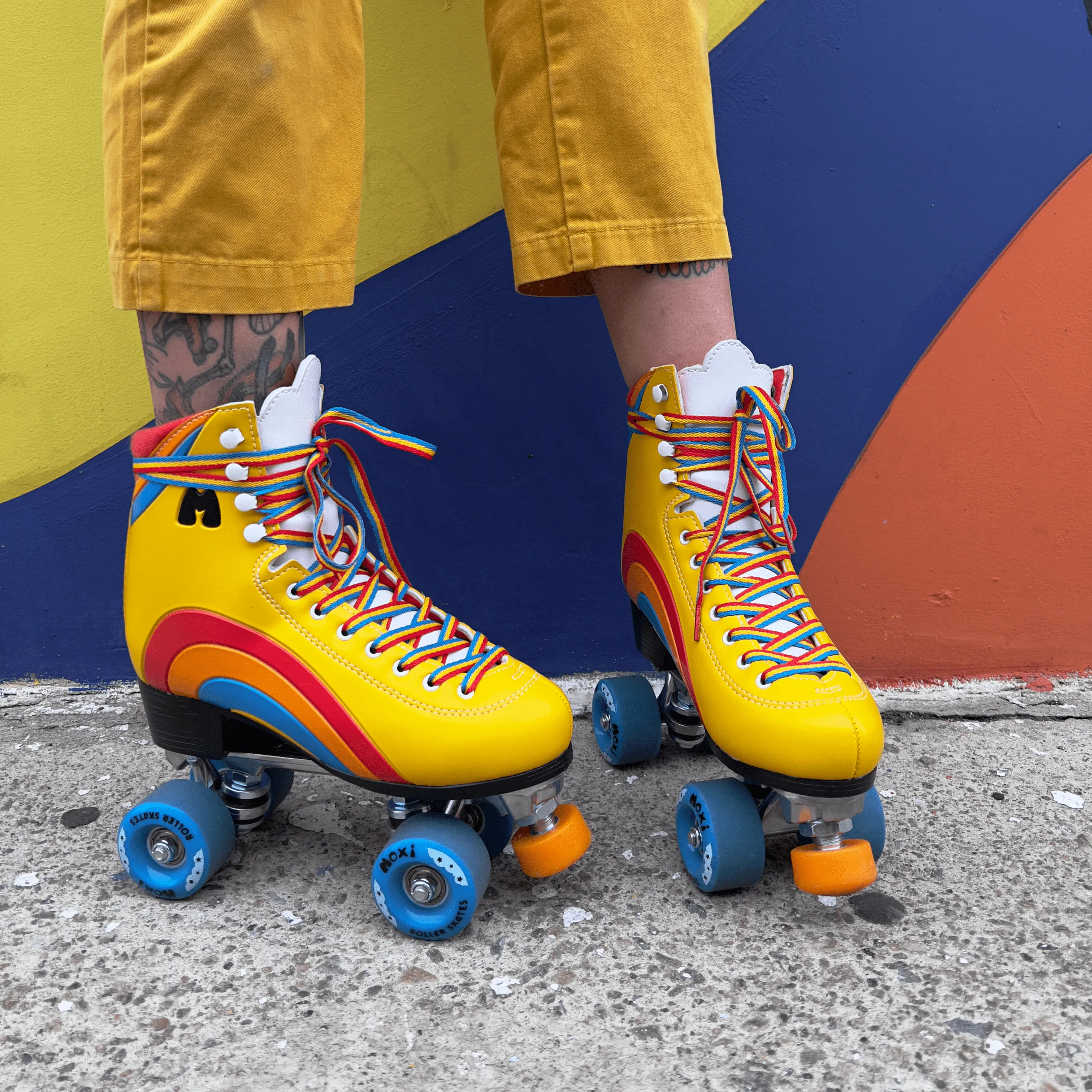 Rainbow Rider - Sunshine Yellow sold by Moxi Skates product image thumbnail 5