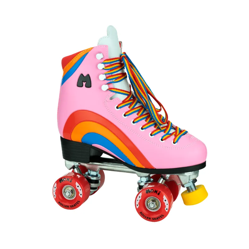 Rainbow Rider - Pink Heart sold by Moxi Skates
