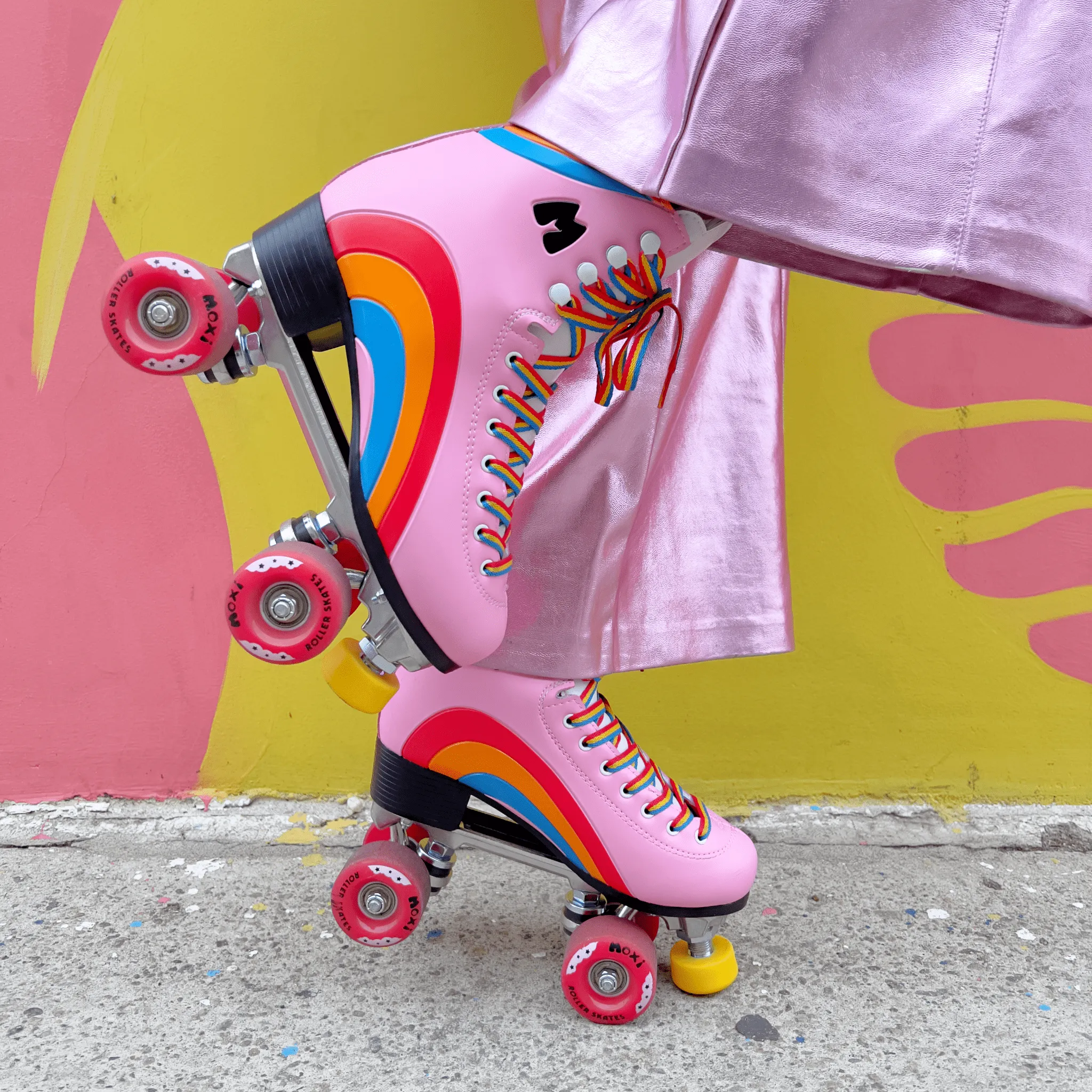 Rainbow Rider - Pink Heart sold by Moxi Skates product image thumbnail 5
