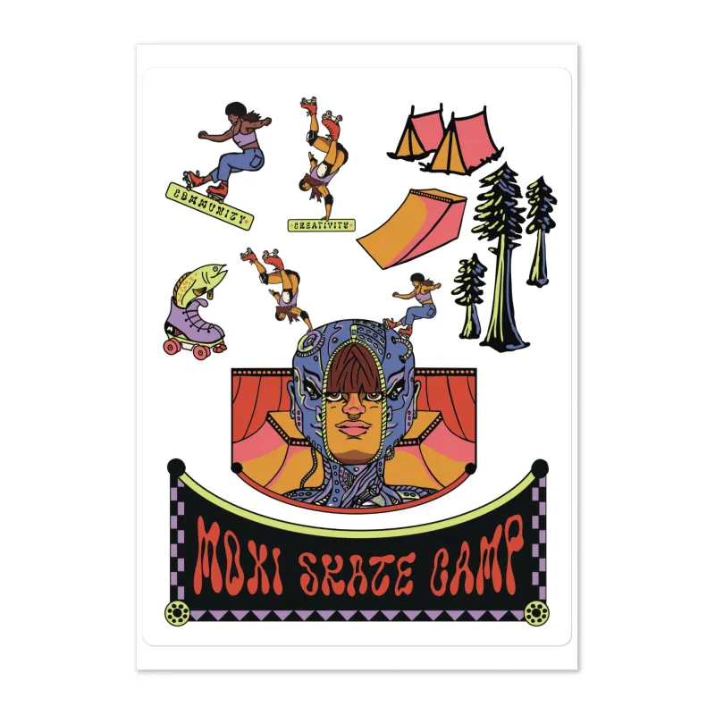 MSC26 Sticker Sheet sold by Moxi Skates