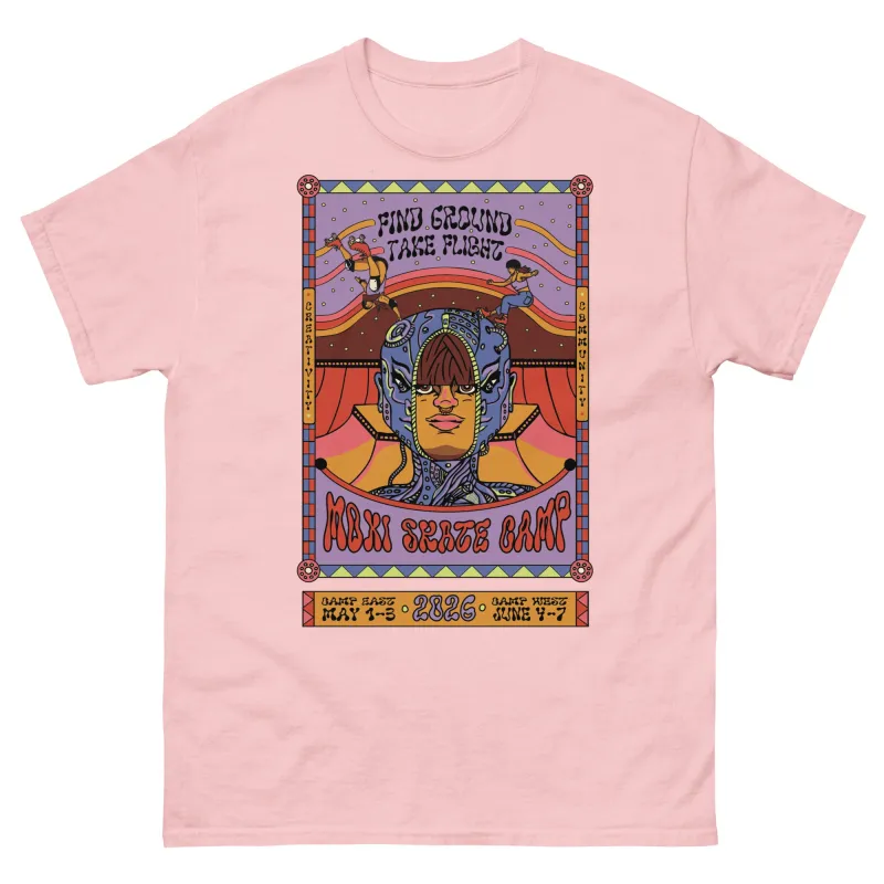 MSC26 Tuff T Shirt made by Moxi Skates