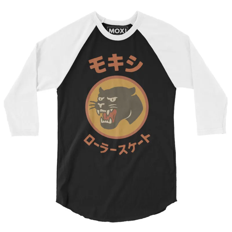 Moxi is Big In Japan Raglan made by Moxi Skates