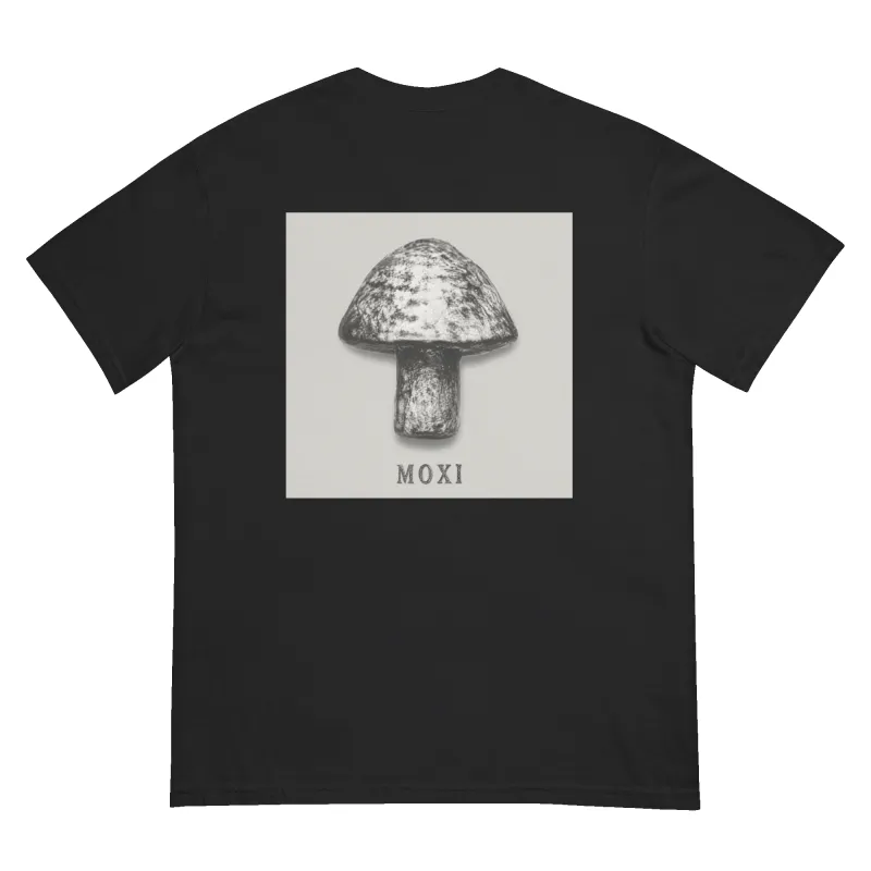 Unisex garment-dyed heavyweight t-shirt made by Moxi Skates