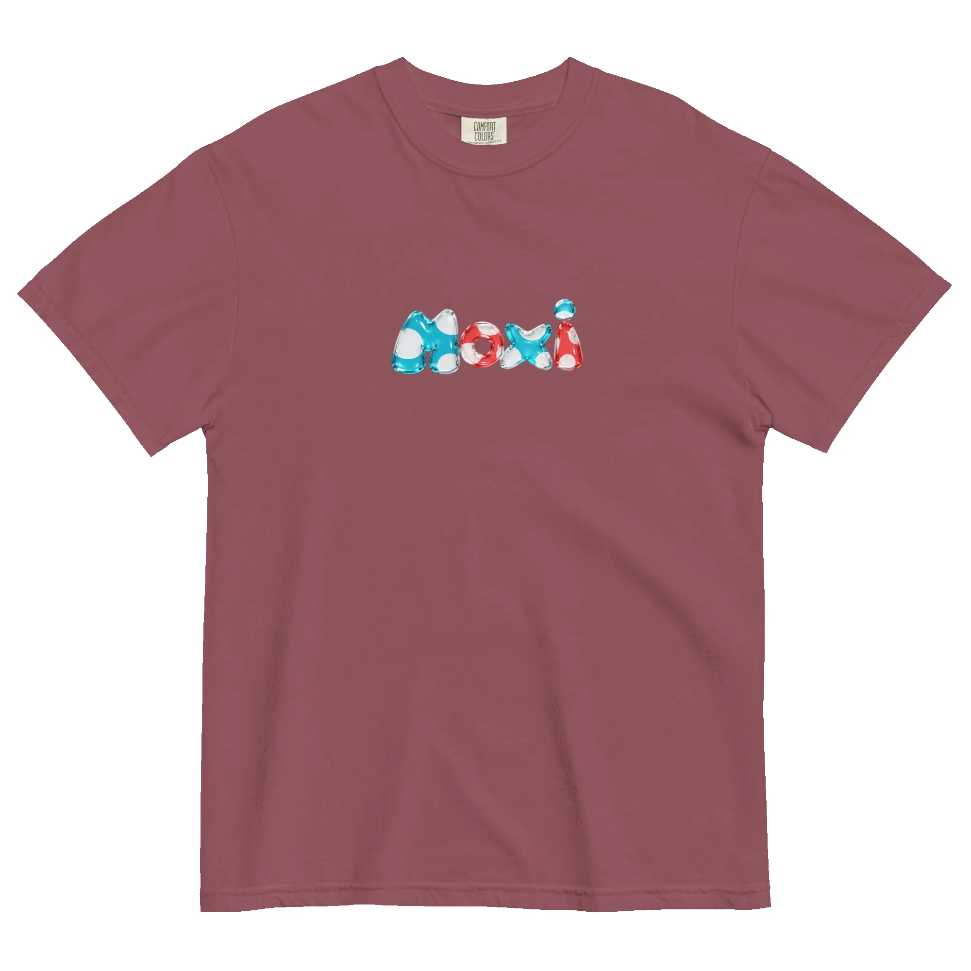 Glass Mushroom Moxi Unisex garment-dyed heavyweight t-shirt sold by Moxi Skates product image thumbnail 3