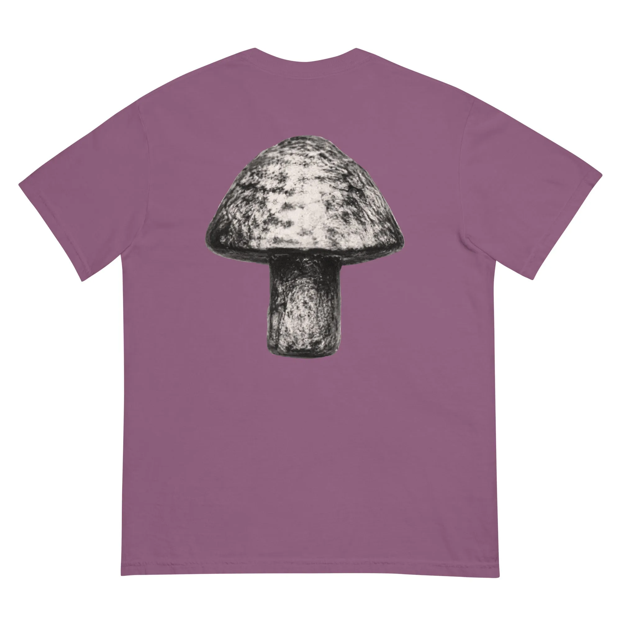 Moxi Sketchy Mushroom Unisex garment-dyed heavyweight t-shirt sold by Moxi Skates product image thumbnail 5
