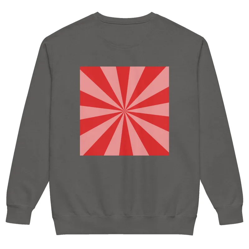 Moxi Sunburst Unisex garment-dyed sweatshirt made by Moxi Skates