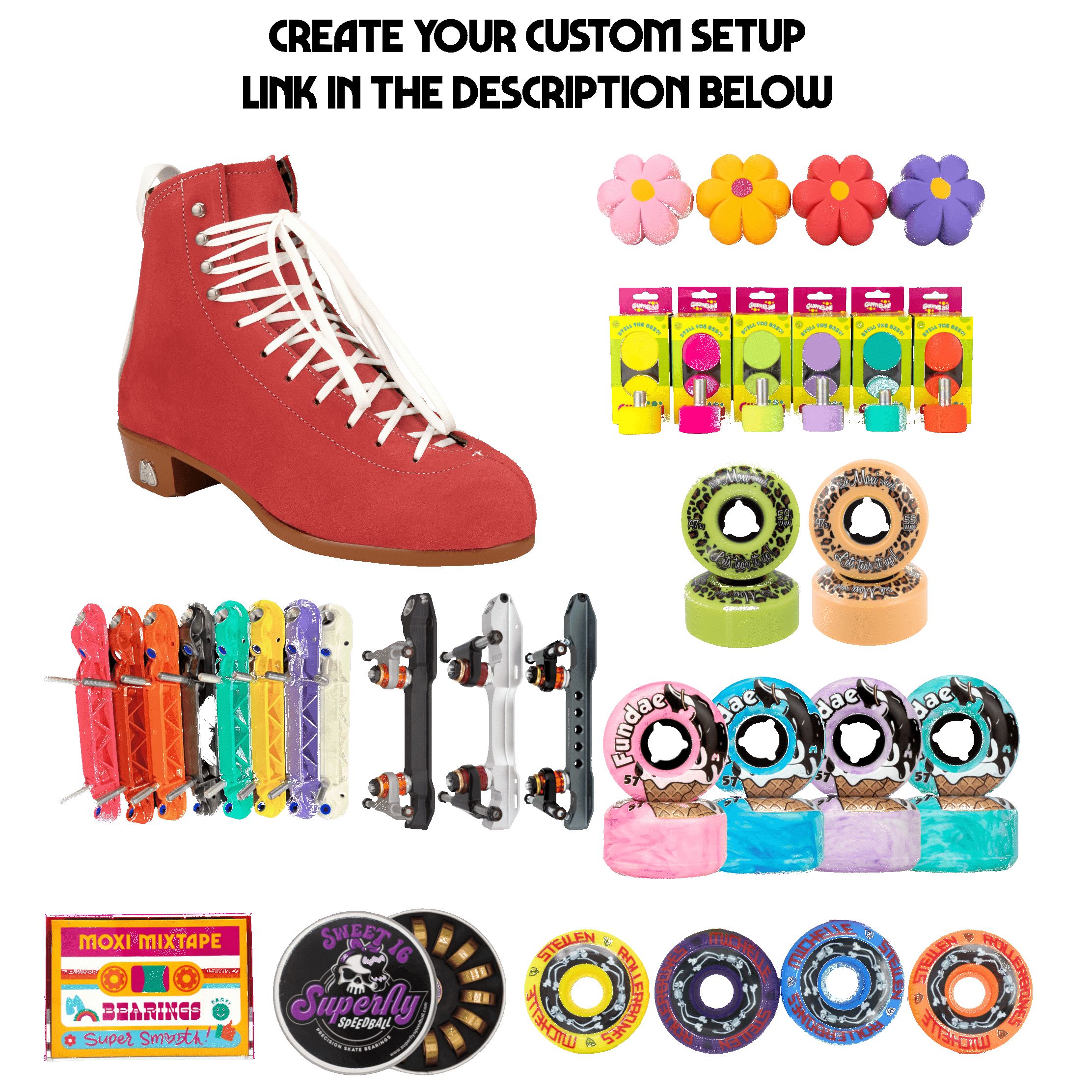 Jack 1 - Poppy (Boot-Only) sold by Moxi Skates product image thumbnail 5