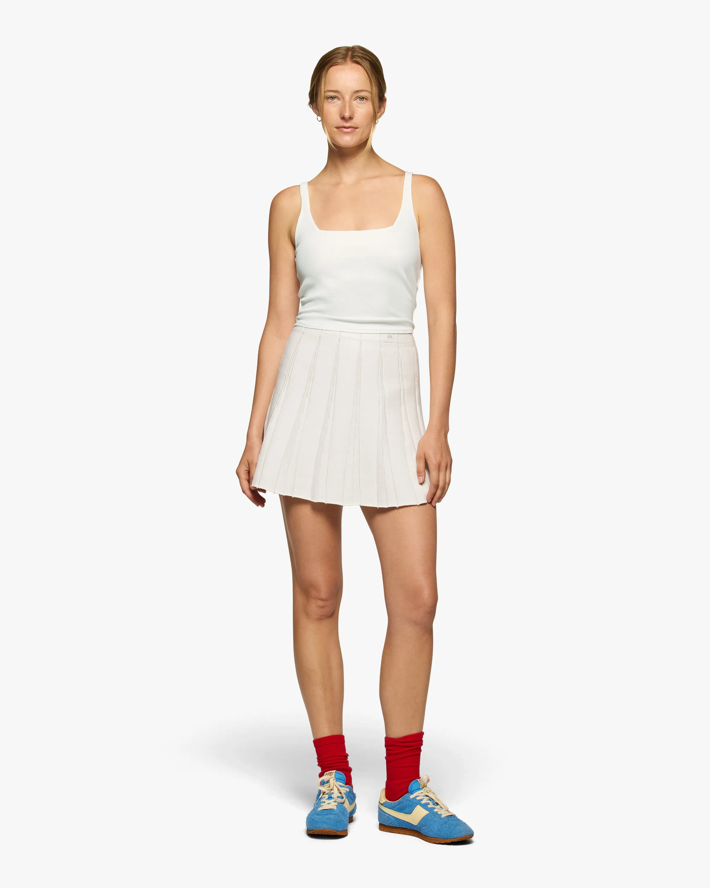 Sport Knit Pleated Skirt sold by SPENCE