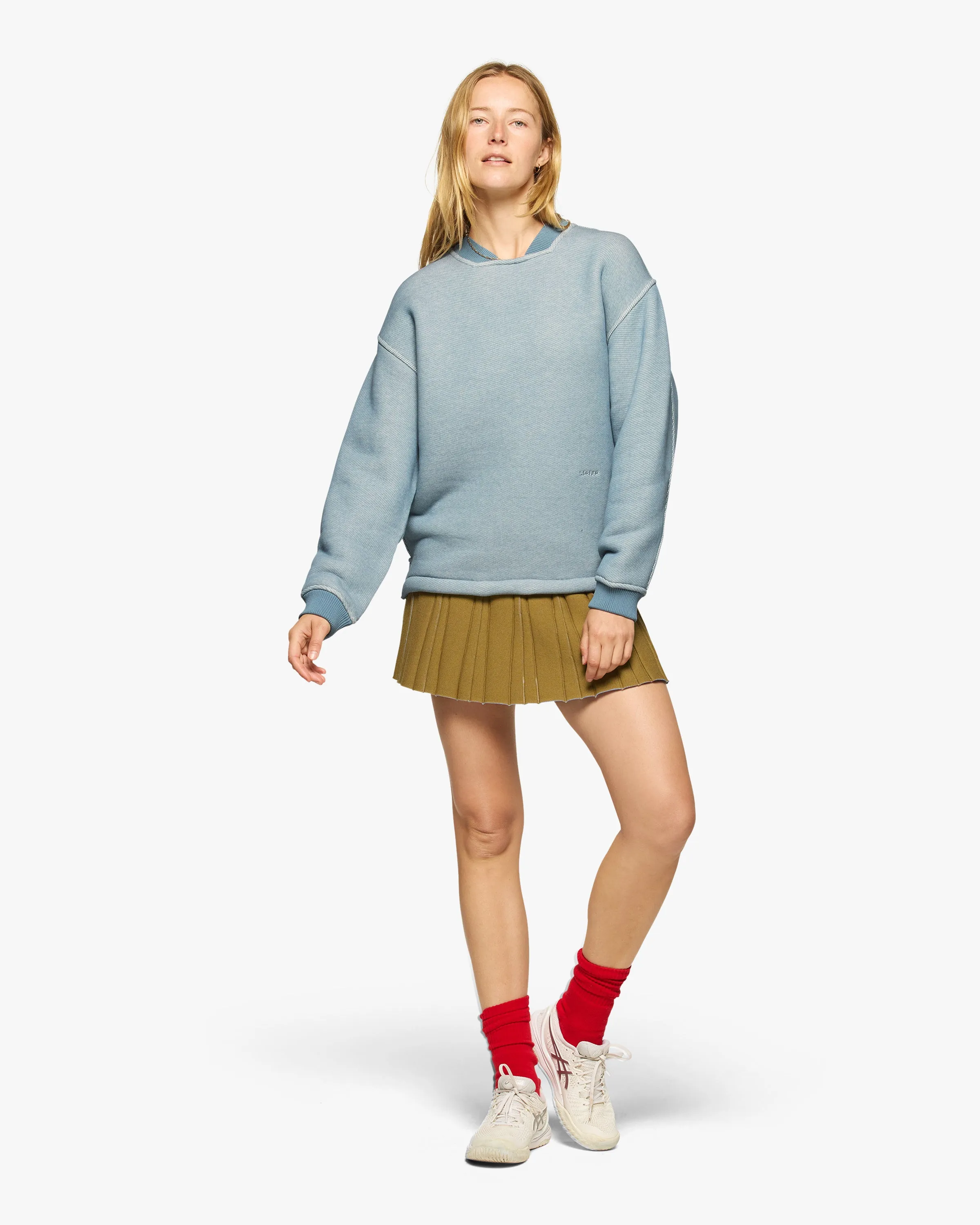 Sport Knit Pleated Skirt sold by SPENCE product image thumbnail 5