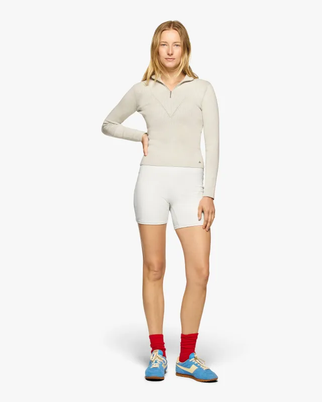 Compact Knit Quarter Zip sold by SPENCE