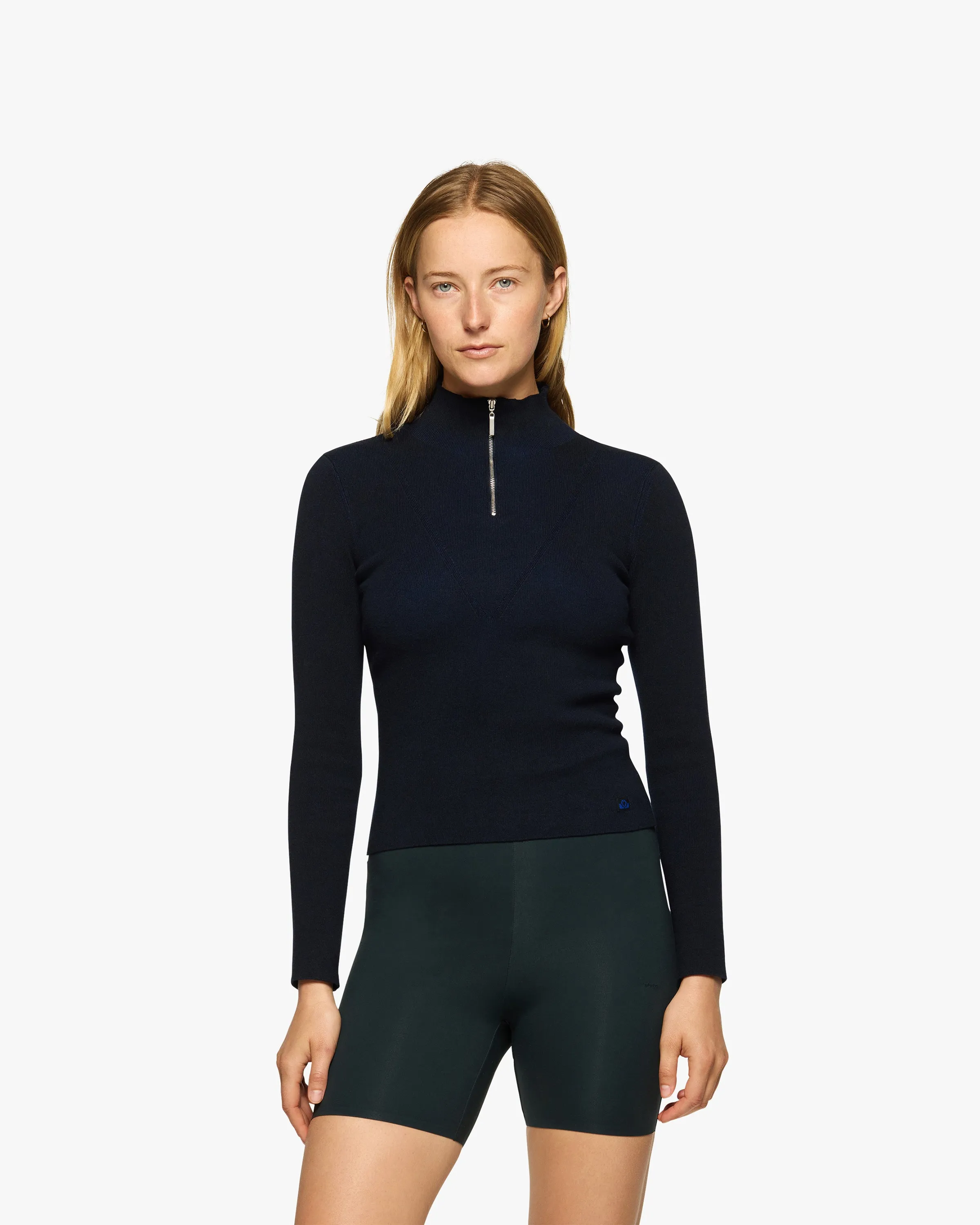 Compact Knit Quarter Zip sold by SPENCE product image thumbnail 3