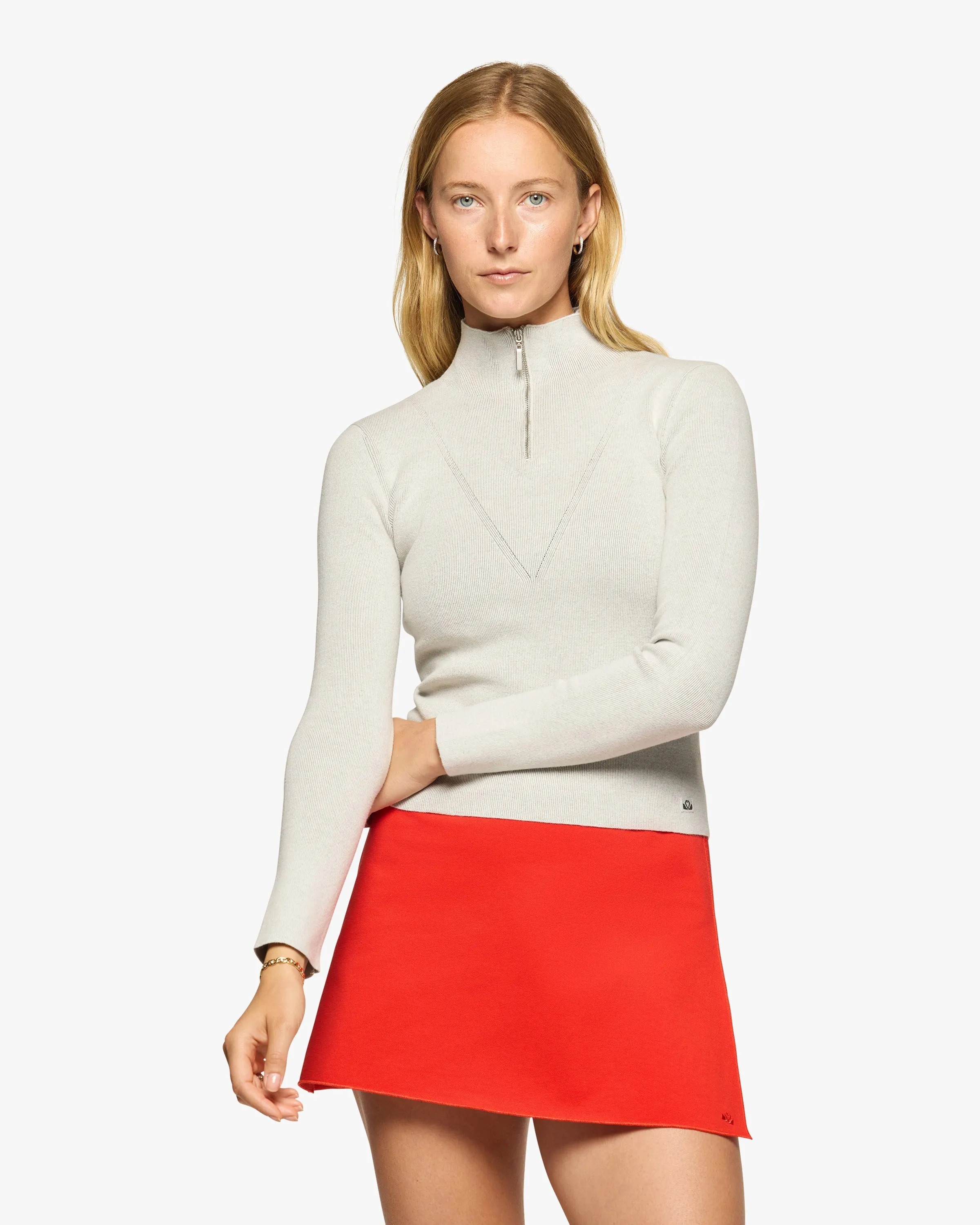 Compact Knit Quarter Zip sold by SPENCE product image thumbnail 2