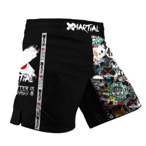 Graffiti 2.0 Hybrid BJJ/MMA Shorts sold by XMartial