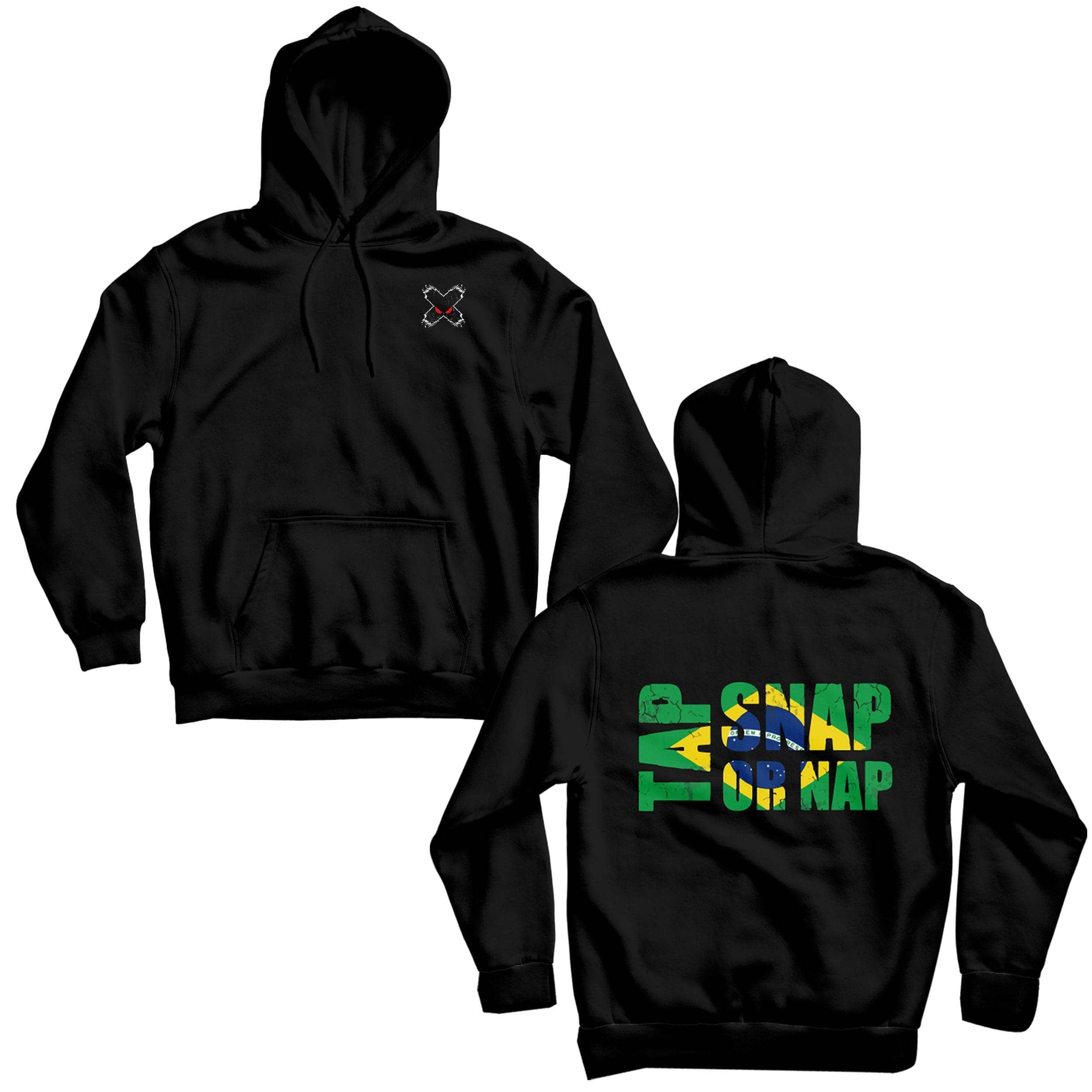 Tap Snap Nap Jiu Jitsu Hoodie sold by XMartial product image thumbnail 3