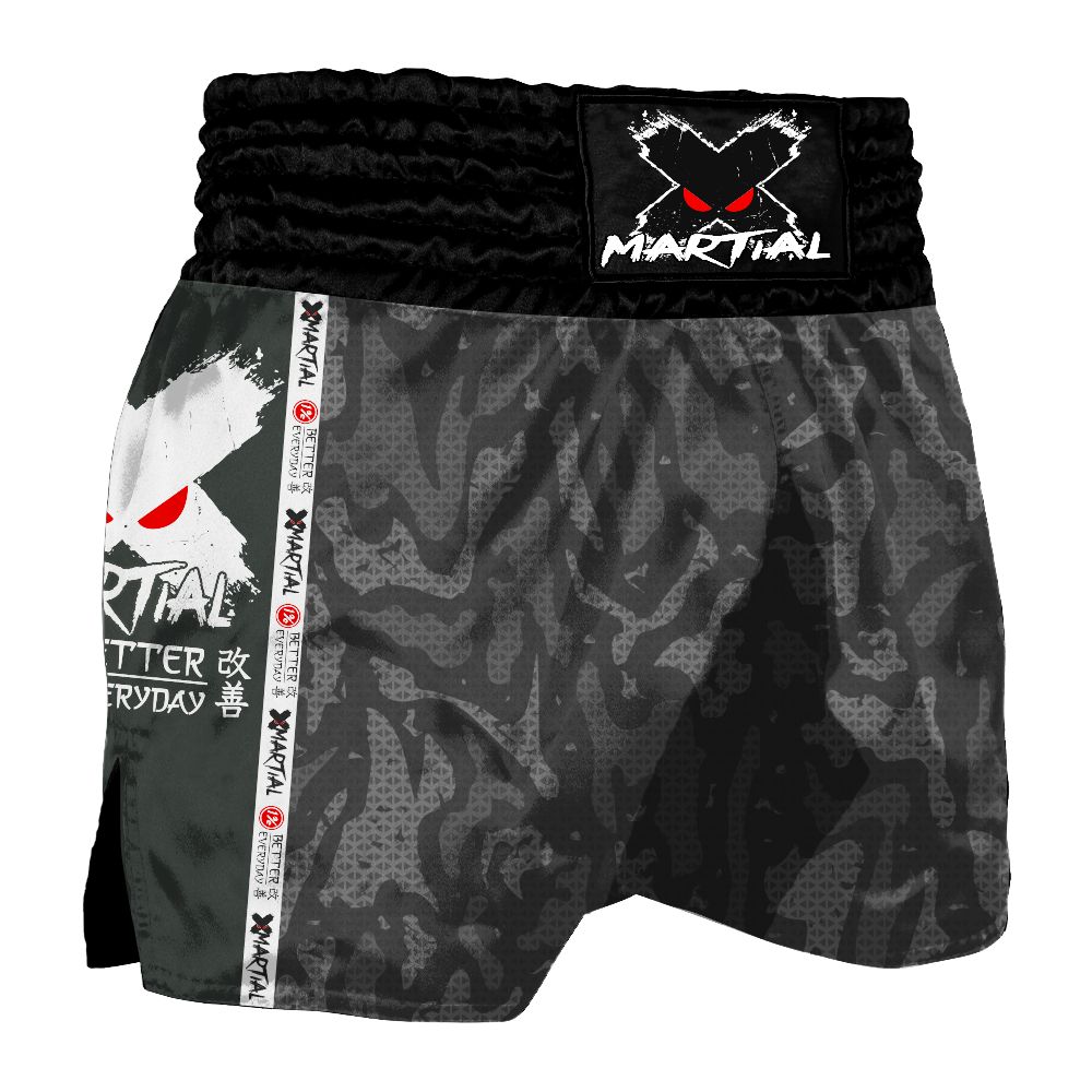 Dark Camo Muay Thai Shorts sold by XMartial product image thumbnail 3