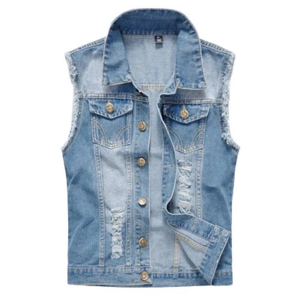 Classic Denim Vest sold by XMartial product image thumbnail 2