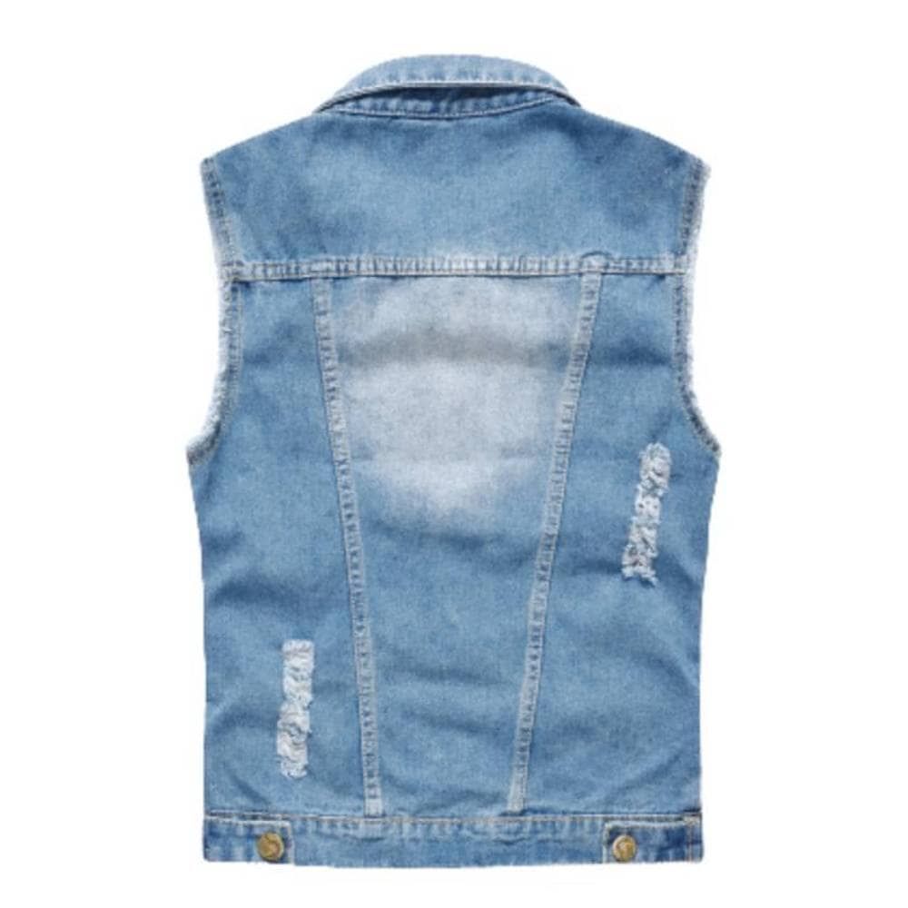 Classic Denim Vest sold by XMartial product image thumbnail 3