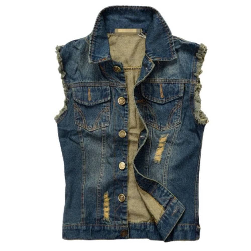 Classic Denim Vest sold by XMartial product image thumbnail 4