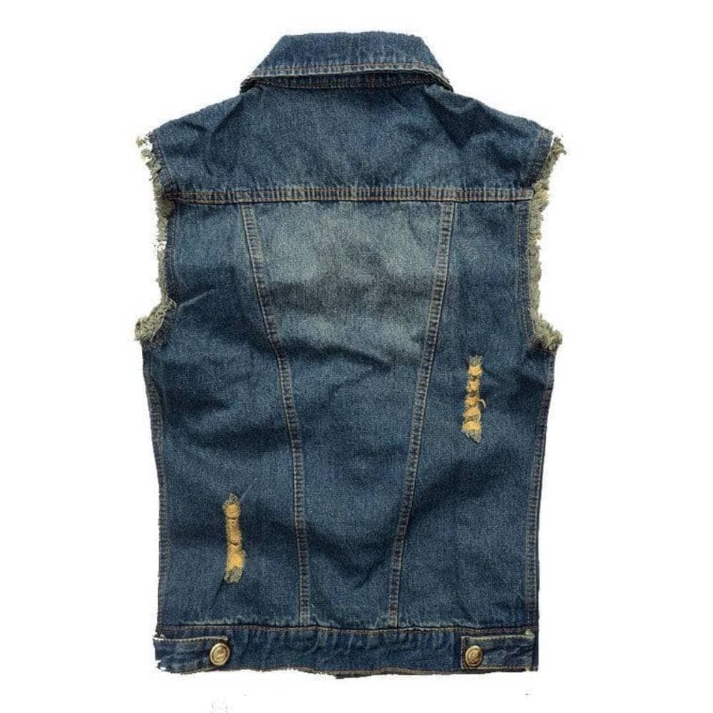 Classic Denim Vest sold by XMartial product image thumbnail 5