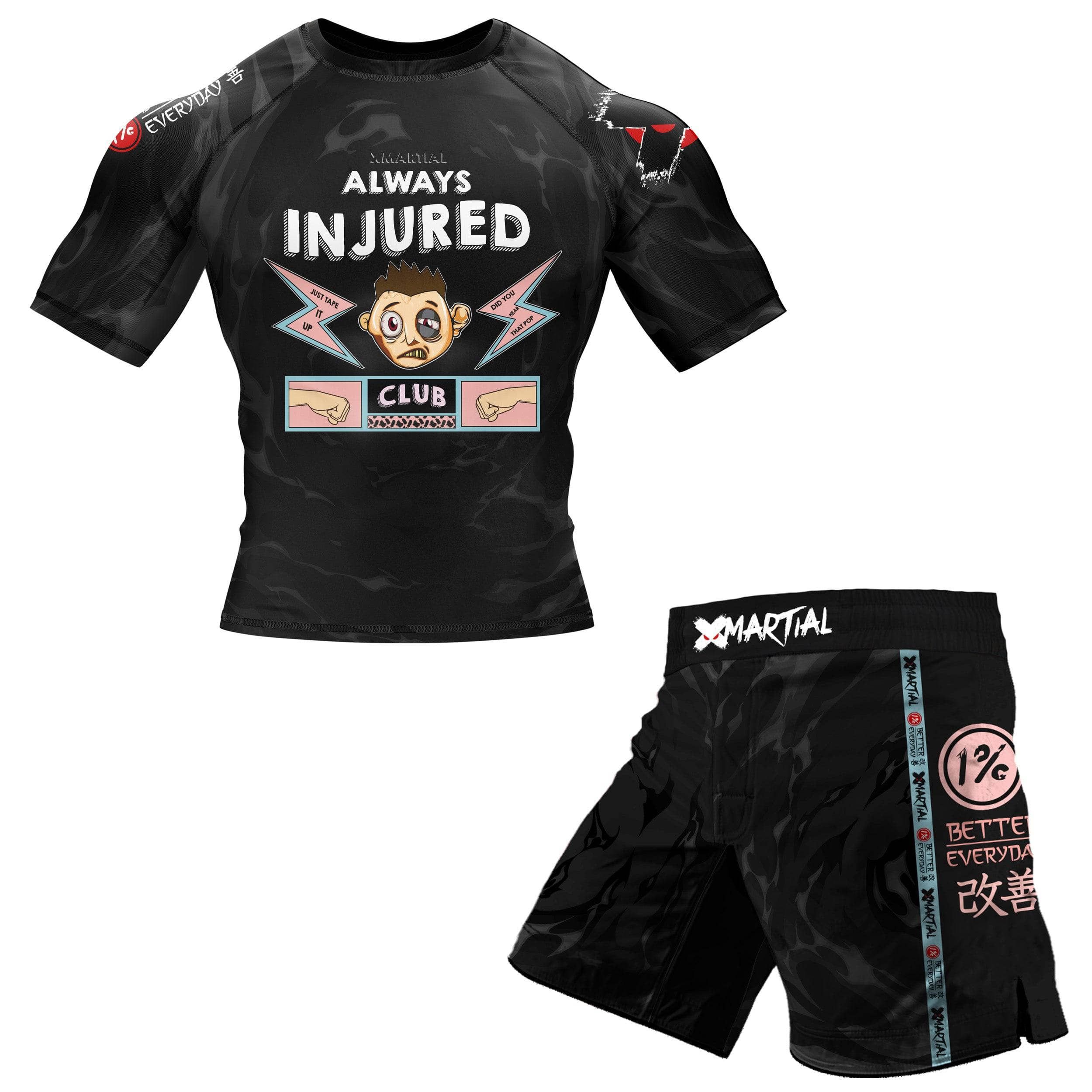Always Injured BJJ Rash Guard sold by XMartial product image thumbnail 3