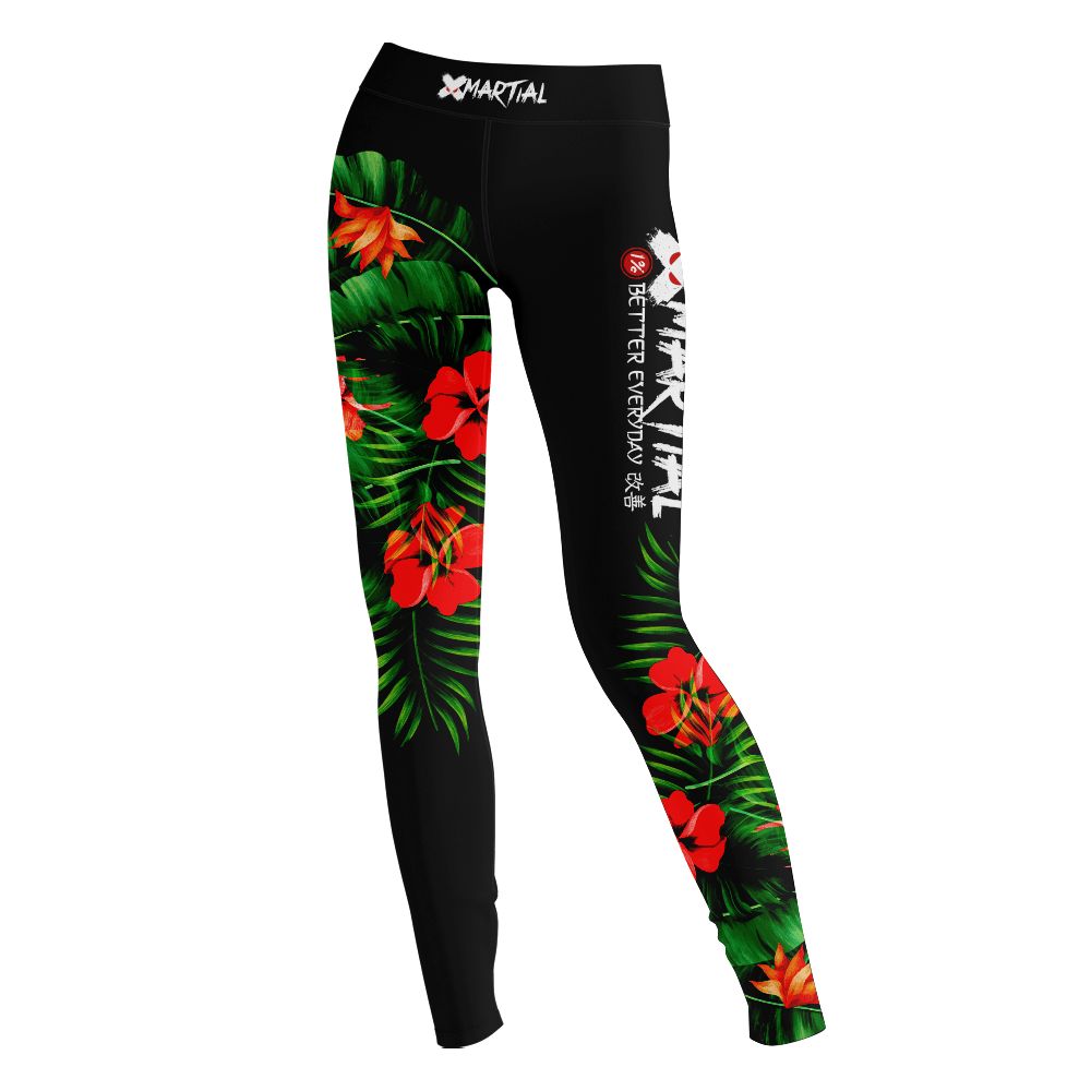 Tropical Flower Women’s Spats sold by XMartial