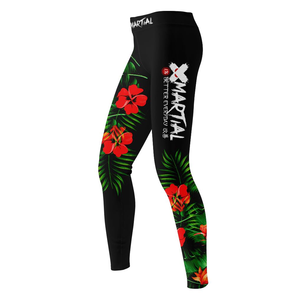 Tropical Flower Women’s Spats sold by XMartial product image thumbnail 2