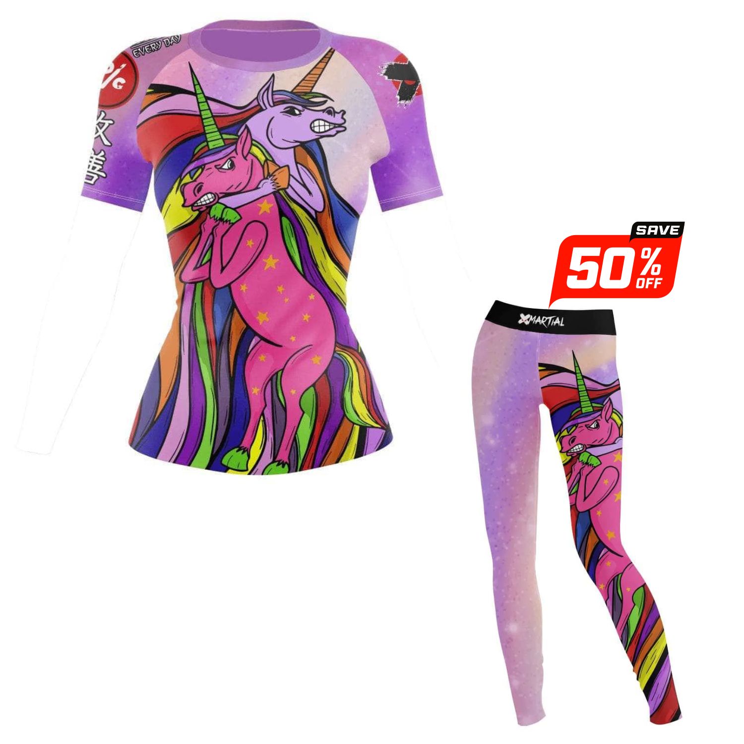 Unichoke Women's BJJ Rash Guard sold by XMartial product image thumbnail 2