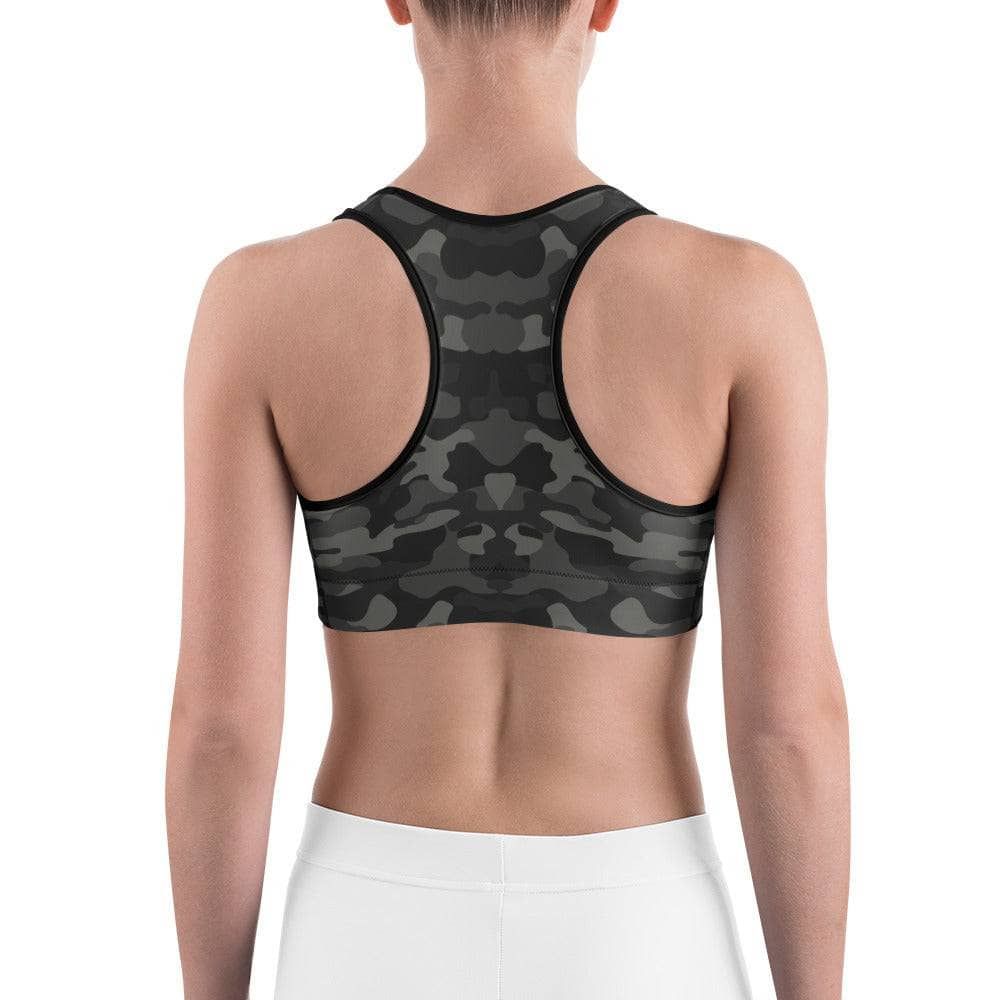 Camo Sports Bra sold by XMartial product image thumbnail 2