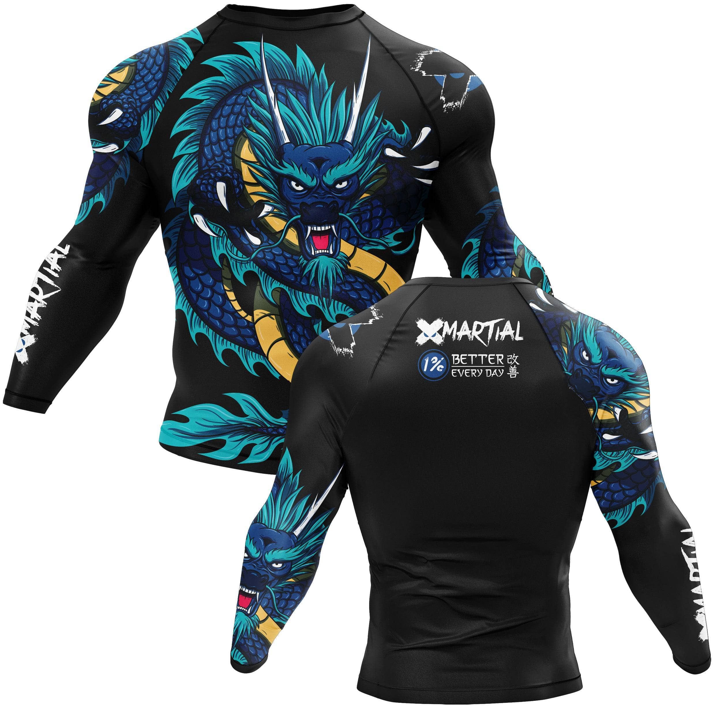 Blue Dragon Rash Guard sold by XMartial product image thumbnail 3