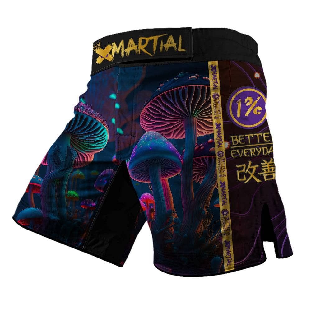 Indigo Mushroom 2.0 Hybrid Shorts sold by XMartial product image thumbnail 3