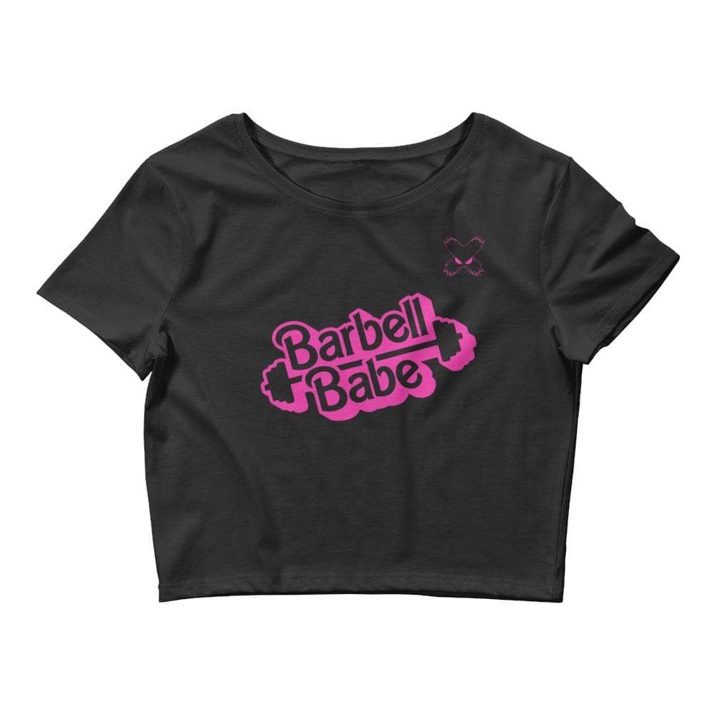 Barbell Babe Crop Top sold by XMartial product image thumbnail 2