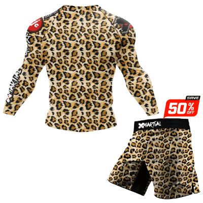 Leopard Rash Guard sold by XMartial