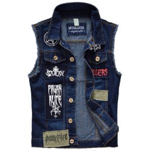 Vintage Denim Vest sold by XMartial