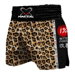 Leopard Muay Thai Shorts sold by XMartial