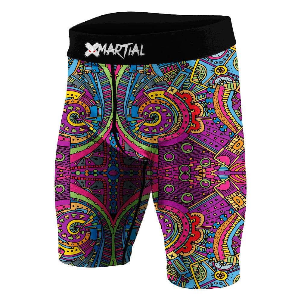 Aztec BJJ/MMA Compression Shorts sold by XMartial