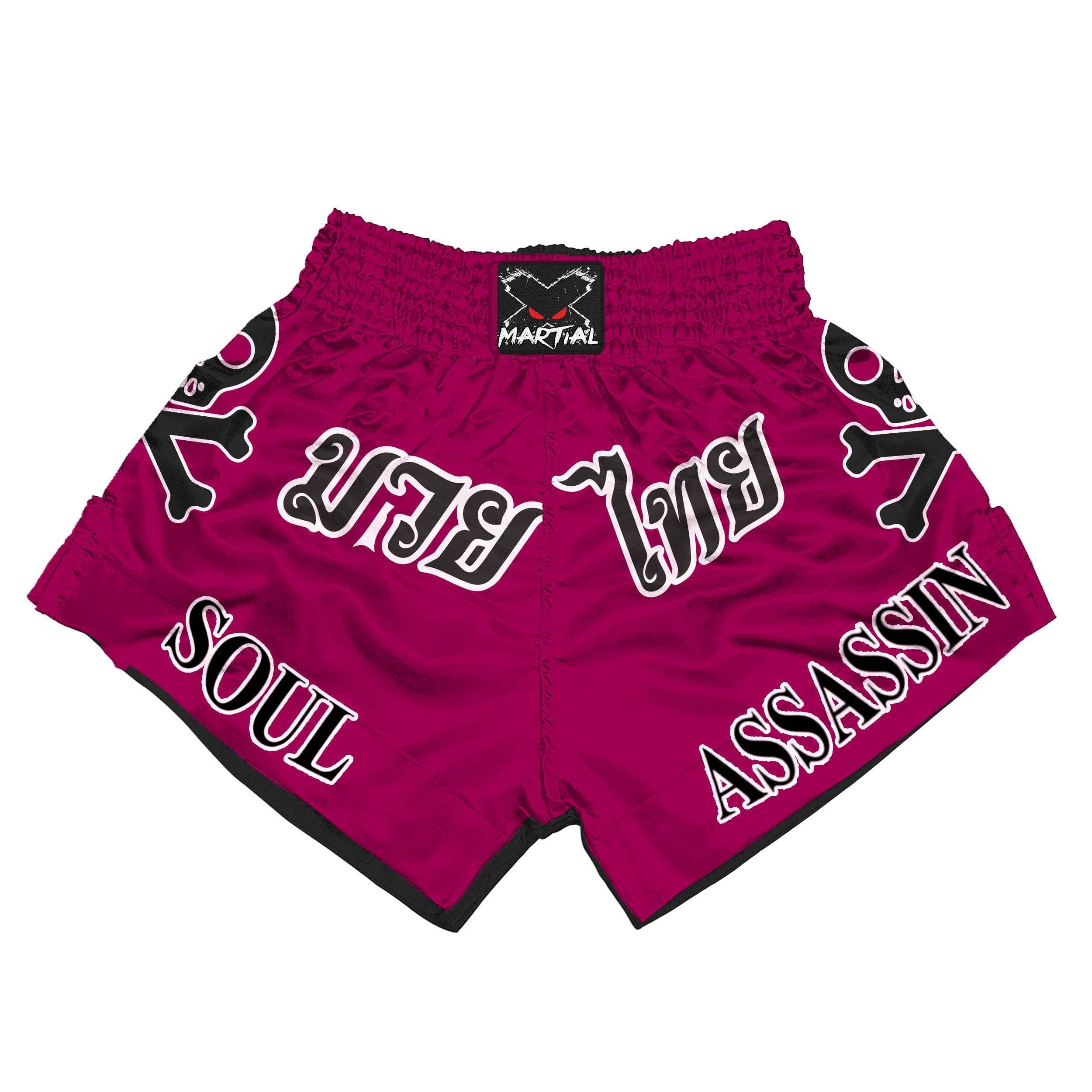 Soul Assassin Muay Thai Shorts sold by XMartial