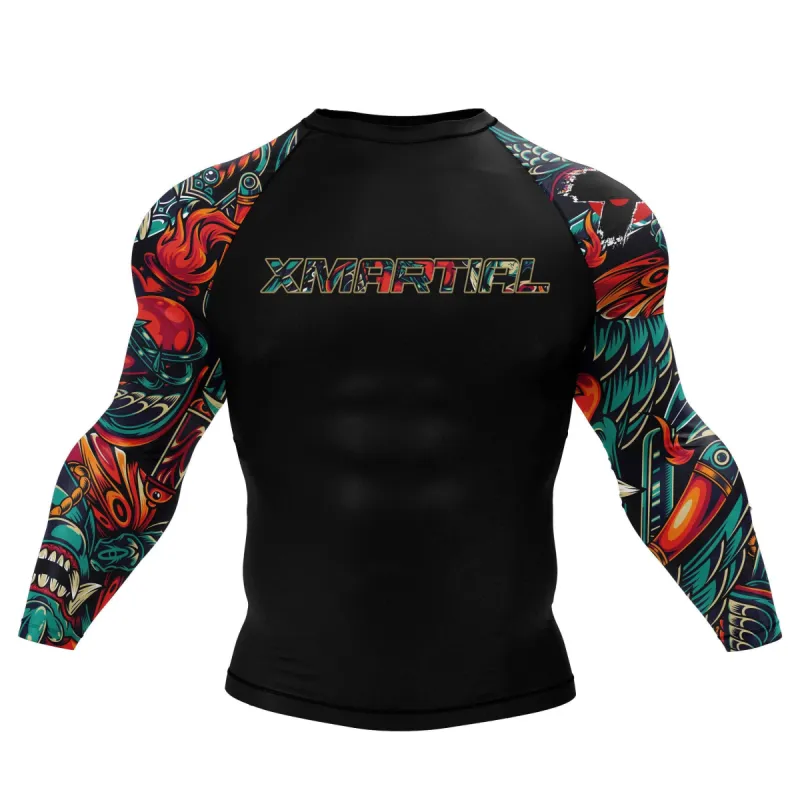 Heart of Thorns Rash Guard sold by XMartial