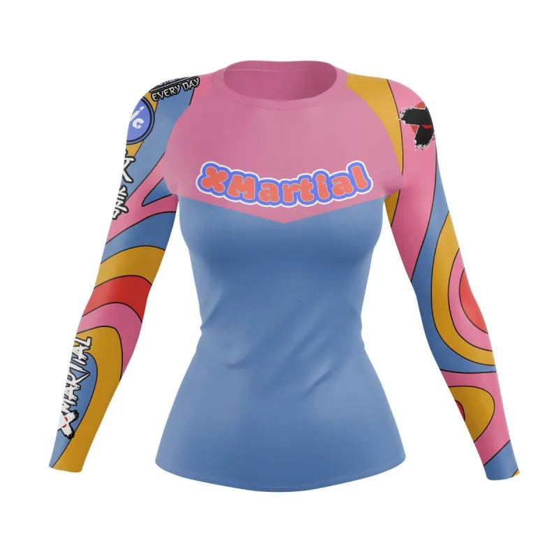Bohemian Women's Rash Guard made by XMartial