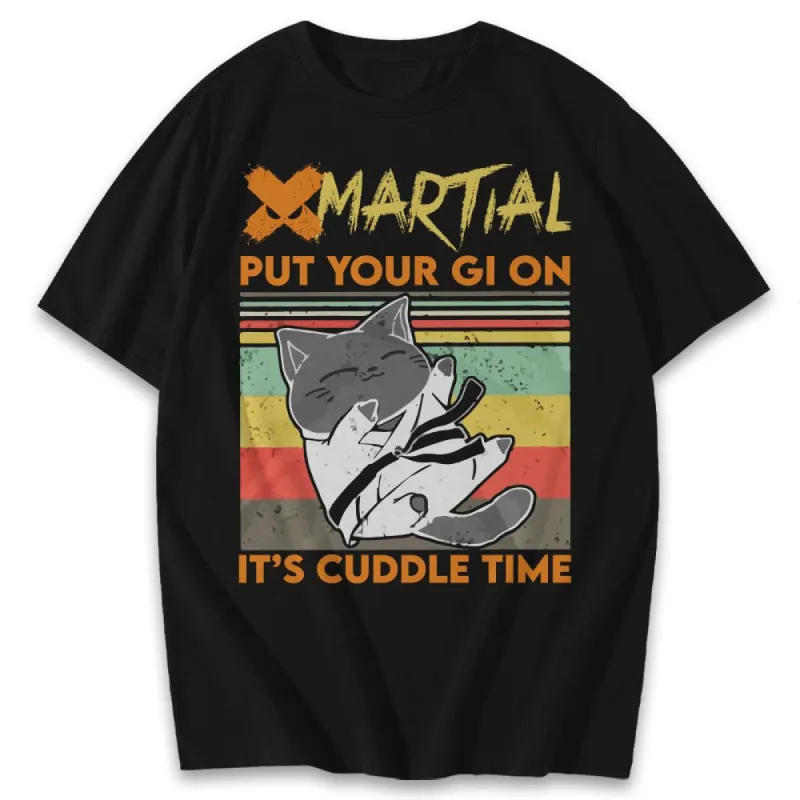 Cuddle Time Jiu Jitsu Shirts & Hoodie made by XMartial