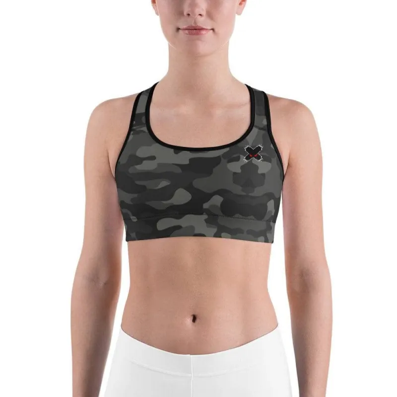 Camo Sports Bra sold by XMartial