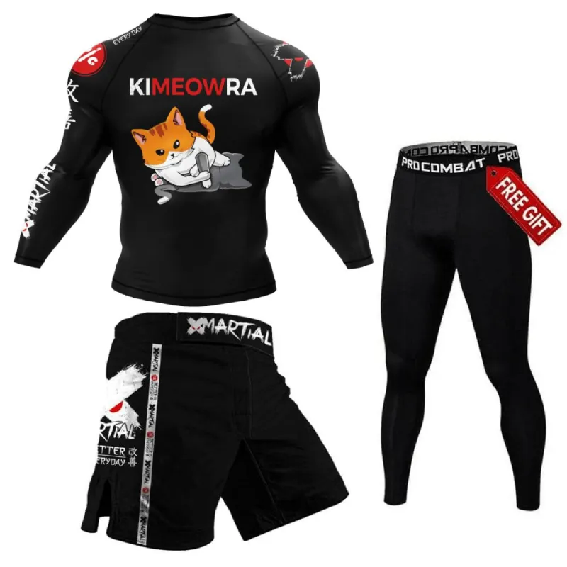 Kimeowra BJJ Rash Guard Set sold by XMartial