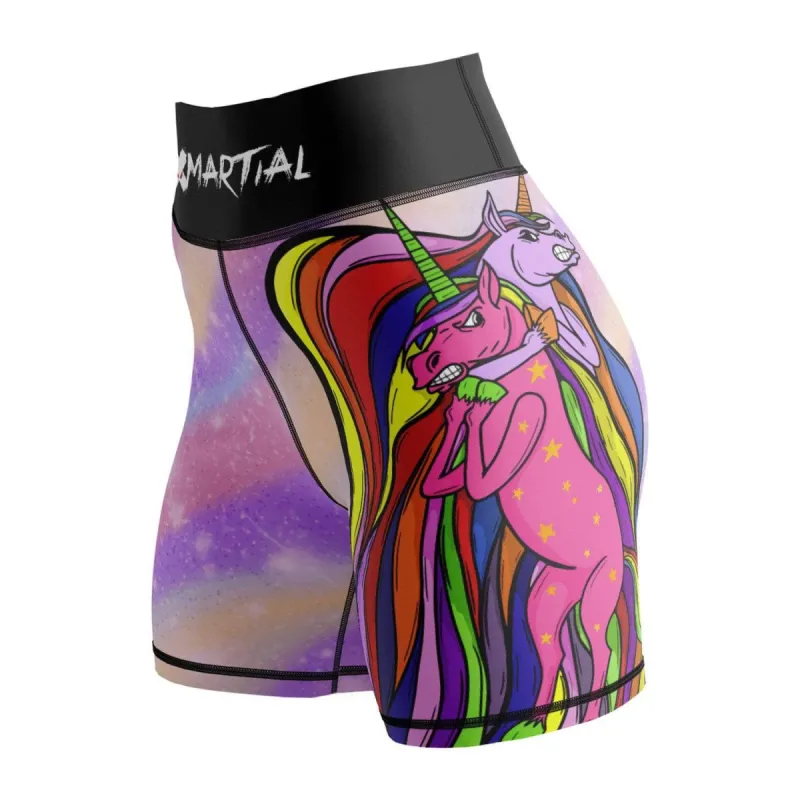 Unichoke Women's BJJ/MMA Compression Shorts sold by XMartial