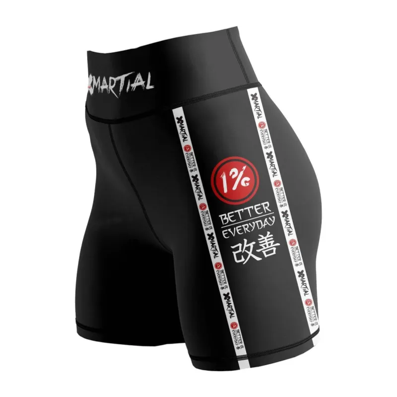Extreme X Style Bender Women's BJJ/MMA Compression Shorts sold by XMartial
