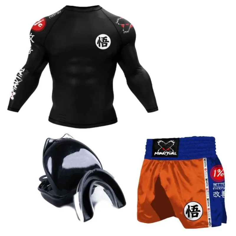 Muay Thai Training bundle with Free Mouth Guard sold by XMartial