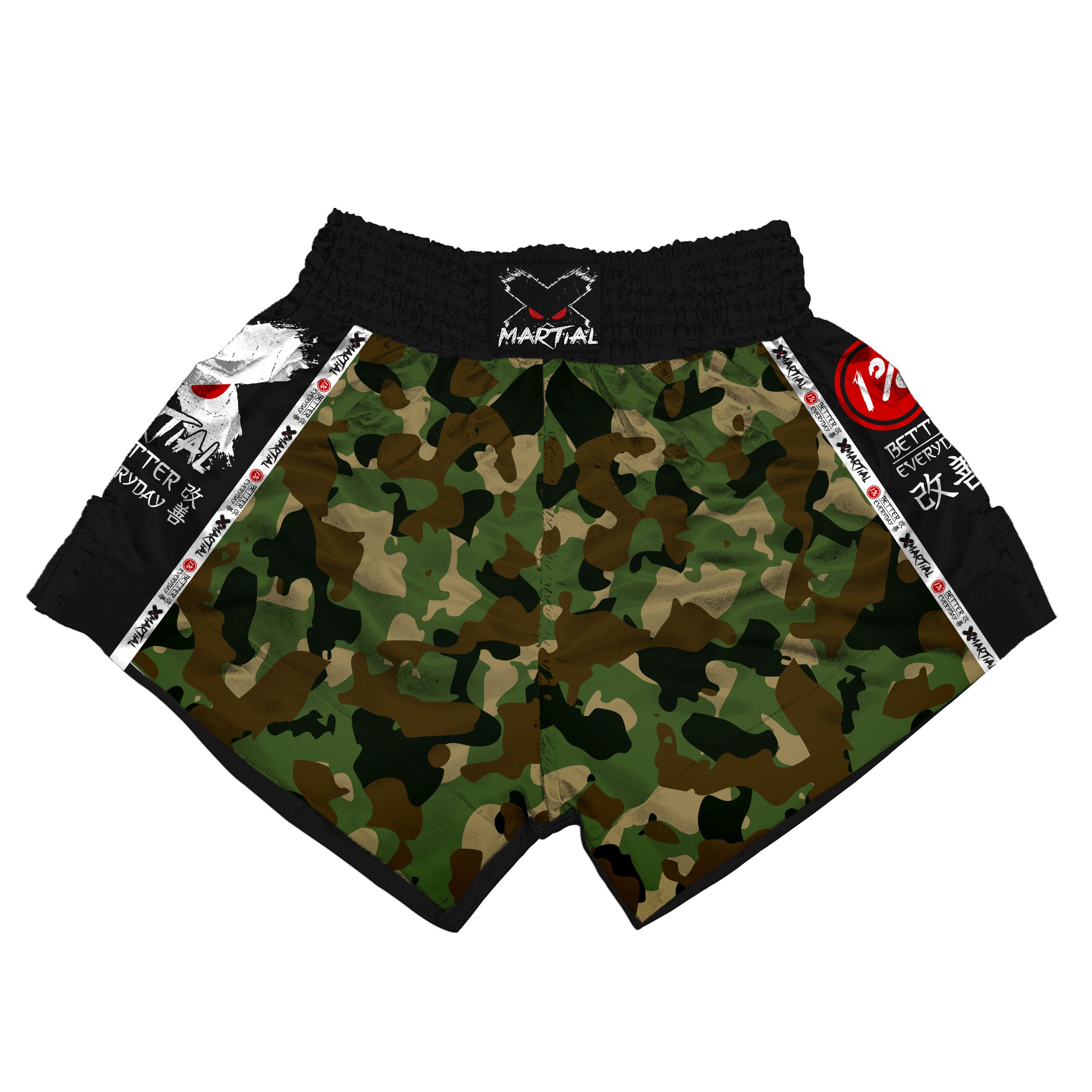 Camo Muay Thai Shorts sold by XMartial