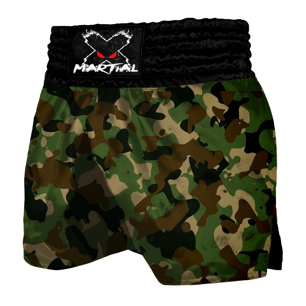 Camo Muay Thai Shorts sold by XMartial product image thumbnail 2
