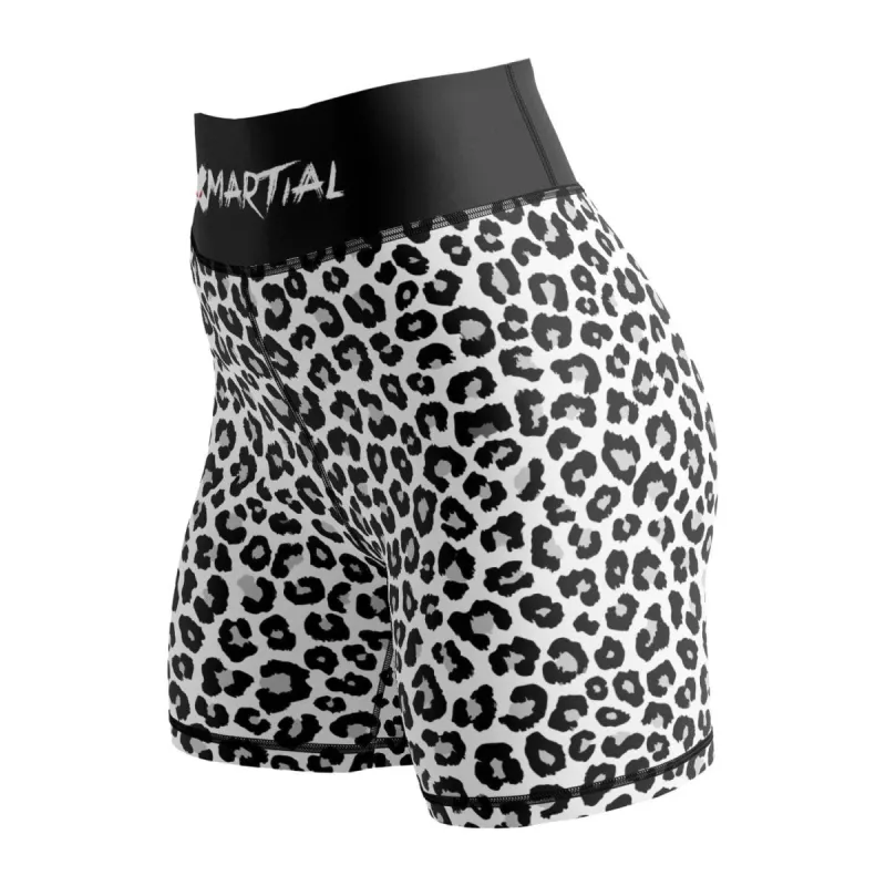 Black Leopard Women's BJJ/MMA Compression Shorts sold by XMartial
