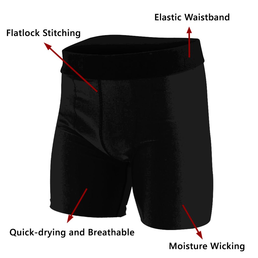 Custom Compression Shorts sold by XMartial product image thumbnail 3