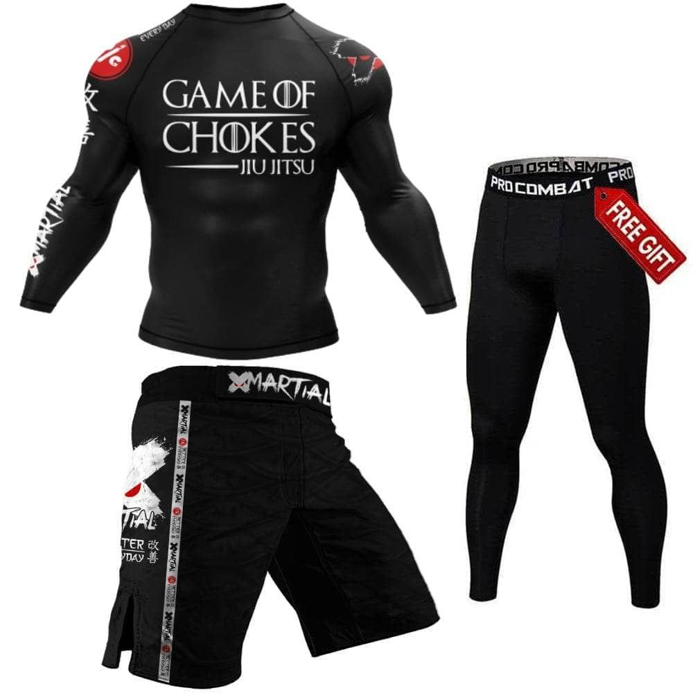 Game of Chokes BJJ Fightwear Bundle sold by XMartial